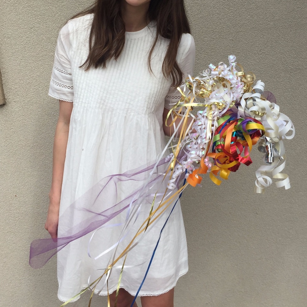 Luca and Grae - White Short-sleeve dress